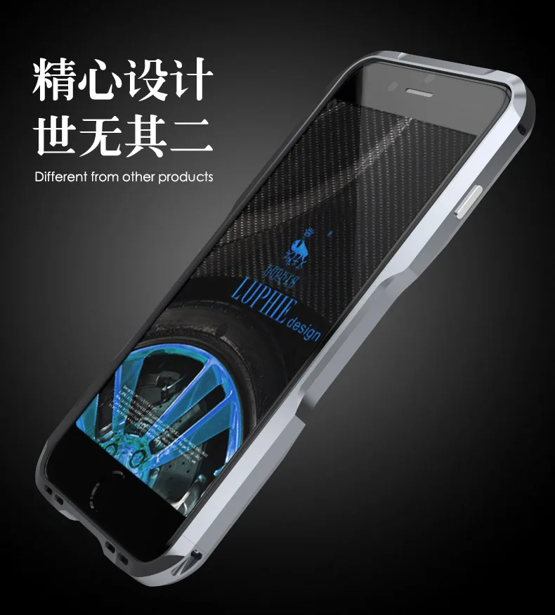 Для iPhone 8 чехол iPhone8 Plus чехол LUPHIE CNC резка Роскошный металлический каркас чехол бампер чехол для Apple iPhone 7 6S 6 Plus
