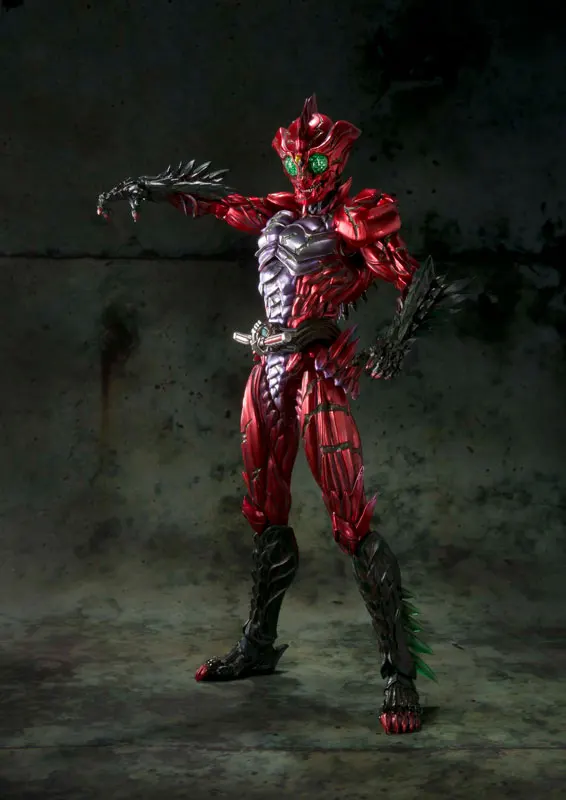 Оригинальный BANDAI SPIRITS Tamashii nitons SIC/Супер творческий CHOGOKIN фигурку Kamen Rider Alpha|Игровые