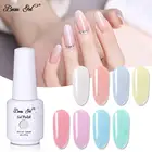 Beau гель 8 мл Nail Art Цвет желе Цвет серии гель для ногтей УФ-СВЕТОДИОДНЫЙ БИО-Гели Soak Off Гель лак для ногтей Лаки лак искусство Топ Базовое покрытие