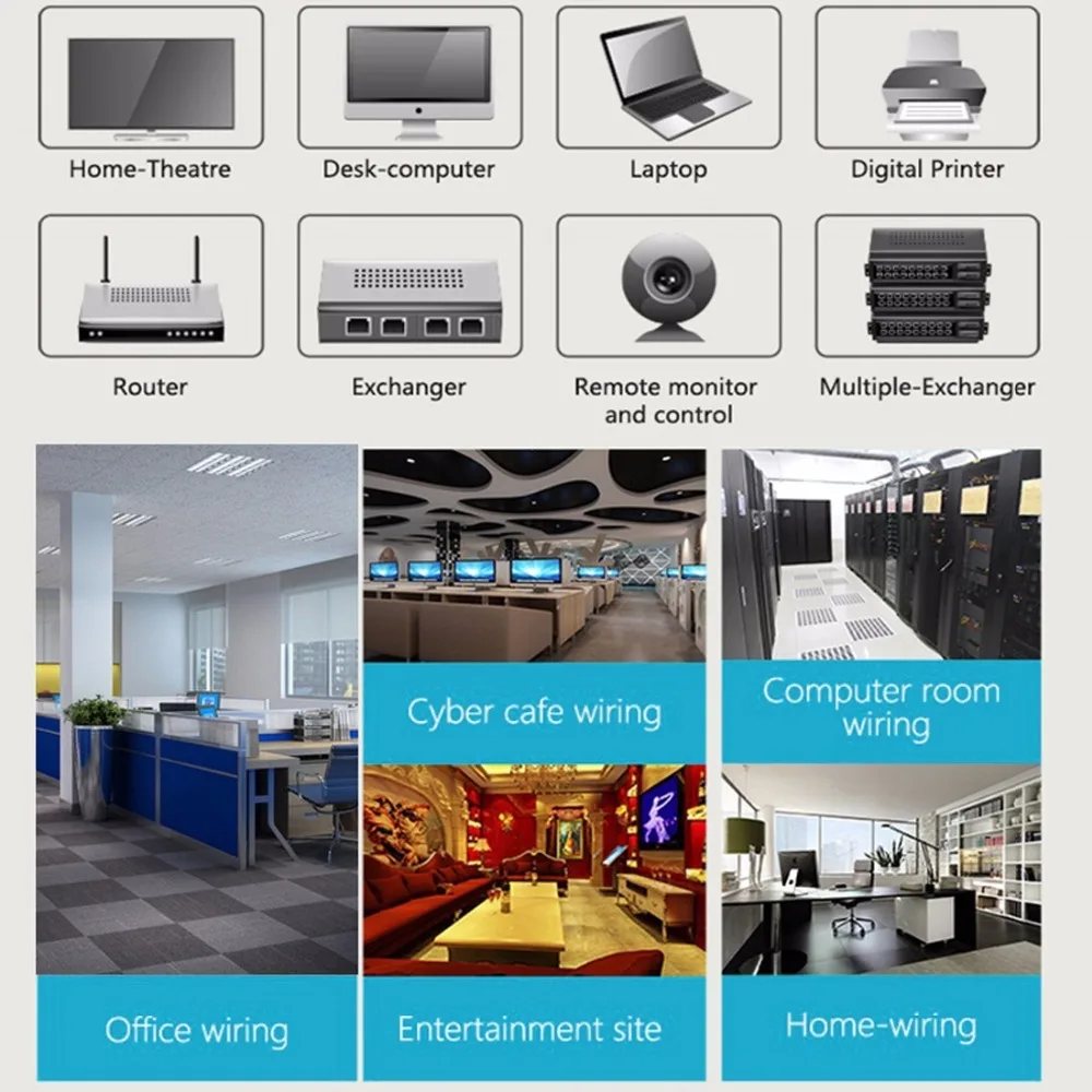 CAT6 ультра тонкий плоский Ethernet сетевой кабель LAN для компьютера маршрутизатора