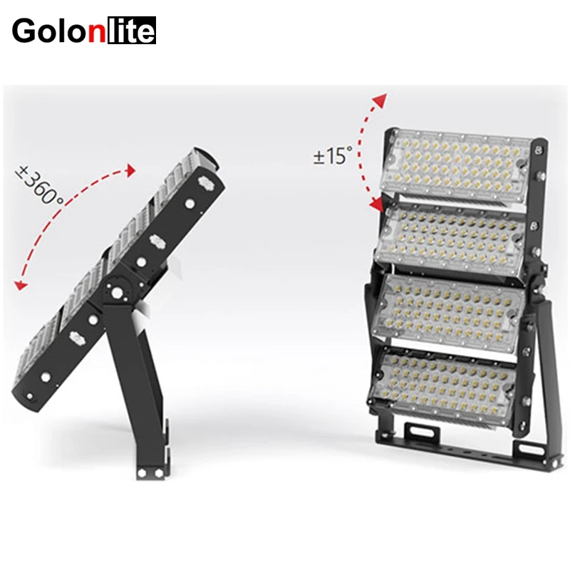 Golonlite Светодиодный отражатель 1000 Вт 500 Вт 600 Вт 800 Вт 1200 Вт 1500 Вт 400 Вт foco внешний прожектор CE высокая яркость 110 В 277 В 220 В IP65