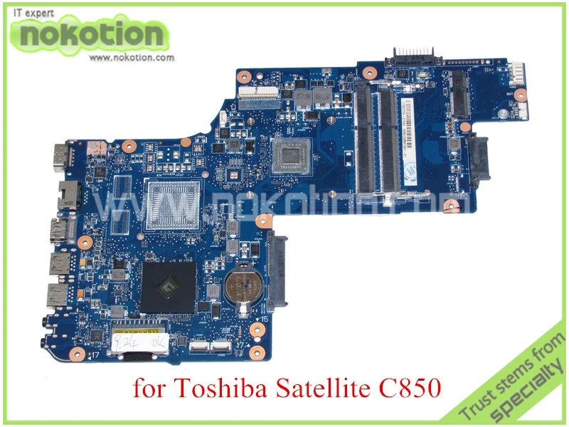 

NOKOTION For toshiba satellite C850 C850D Laptop motherboard DDR3 CPU Onboard Mainboard H000042200