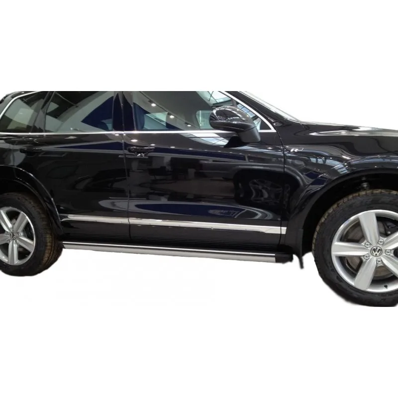 Боковые пороги (подножки) для Volkswagen Touareg NF (2010 +) Залив VW C2010ZL|Буксиры и подвесные