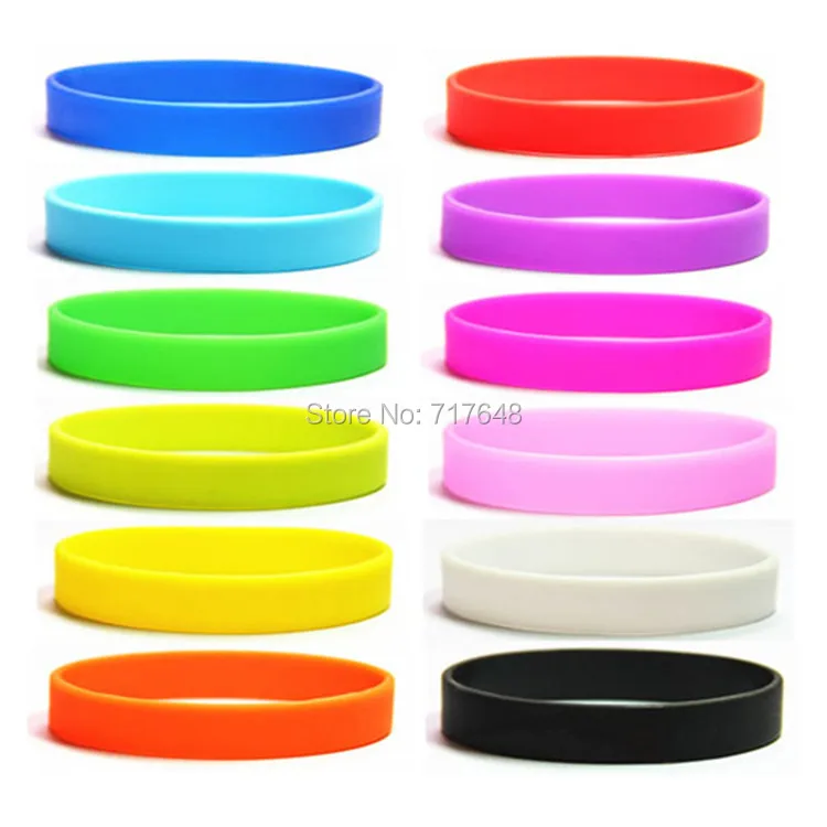 Простой простой силиконовый браслет 1 шт. бесплатная доставка|silicone bracelet|bracelet free
