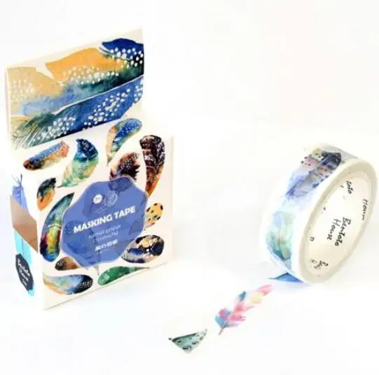 Клейкая лента для скрапбукинга декоративная 15 мм х 7 м | Канцтовары офиса и дома