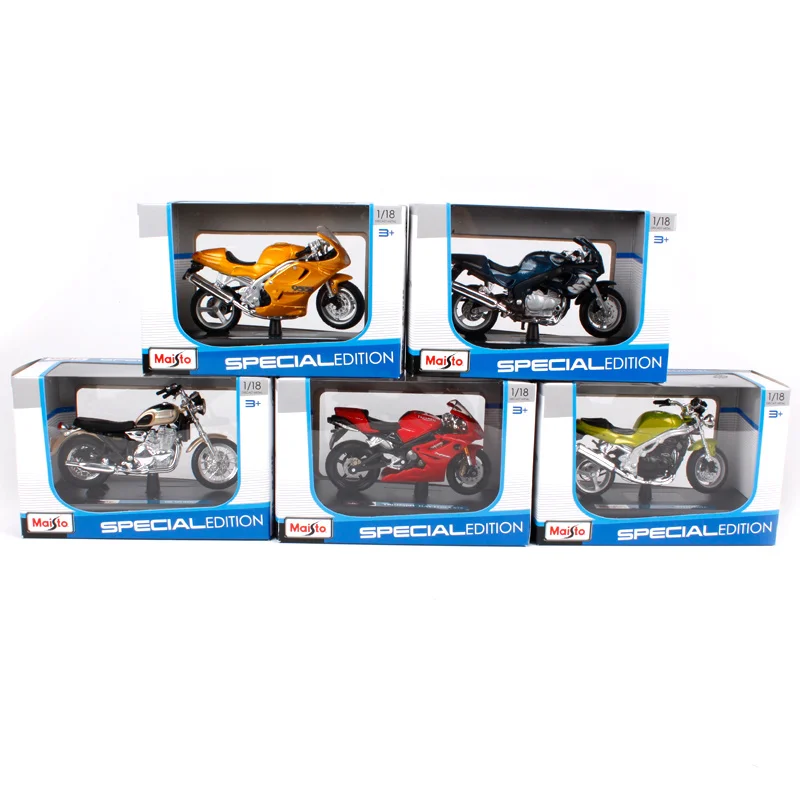 Модель мотоцикла MAISTO 1:18 Triumph SPRINT RS игрушка из литая под давлением в коробке