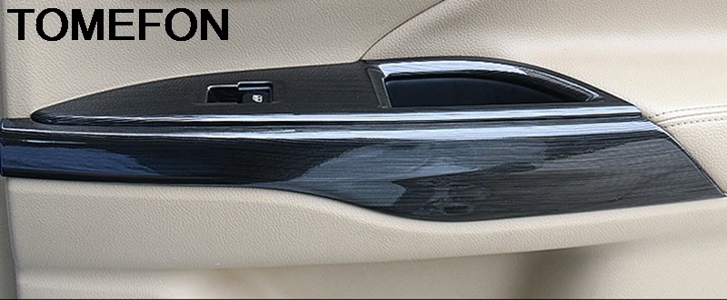 TOMEFON интерьер для Mitsubishi Outlander 2016 2017 дверь подлокотник крышка окна кнопки