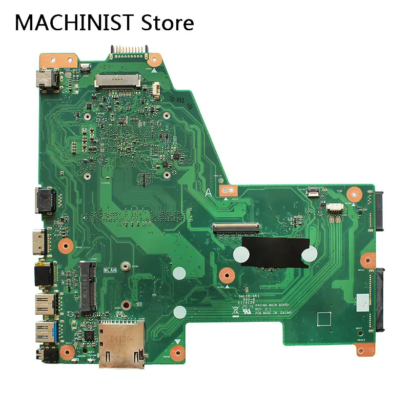 Оригинальная материнская плата DDR3 SR1YW для ноутбука ASUS F451M X451M X451MA REV 2 1