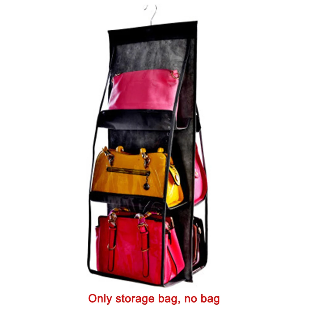6 карман складной висит сумочка для хранения Организатор подвешивание обуви
