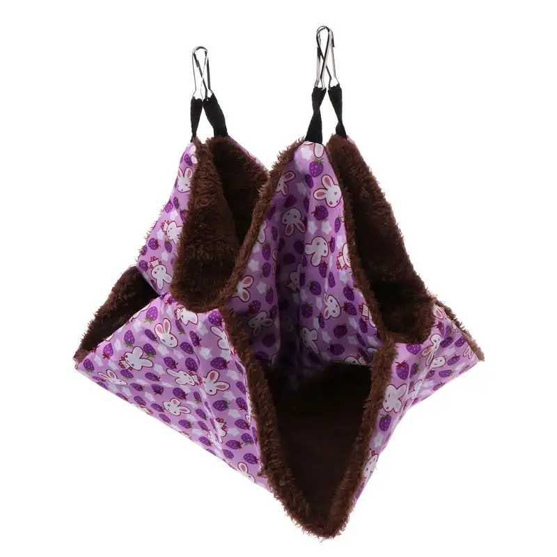 Гамак для домашних животных двухслойный мягкий теплый висячий домик спальная