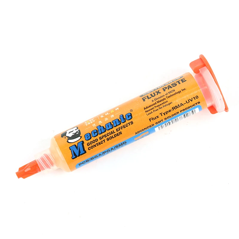 MECHANIC BGA паяльный флюс Paste RMA UV10 оловянный крем + иглы для пайки|soldering tin cream|tin creamsolder