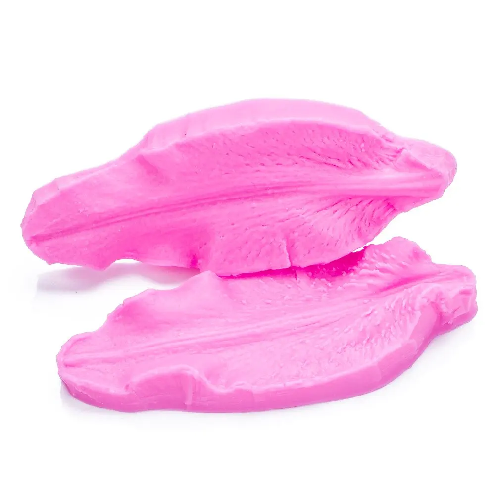 Силиконовая форма для выпечки лилии цветов листьев шоколада свадьбы|decoration silicone