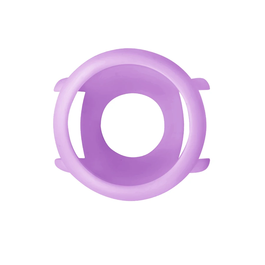 light purple Тонкий защитный рамки силиконовый чехол для Huami Amazfit темп Замена интимные аксессуары красочный протектор в виде ракушки - Цвет: light purple