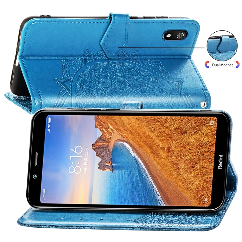 Для Xiaomi Redmi 7A чехол силиконовый бампер держатель для карт кошелек чехол для телефона s для Xiaomi Redmi 7A 7 A кожаный чехол Redmi 7A откидная крышка