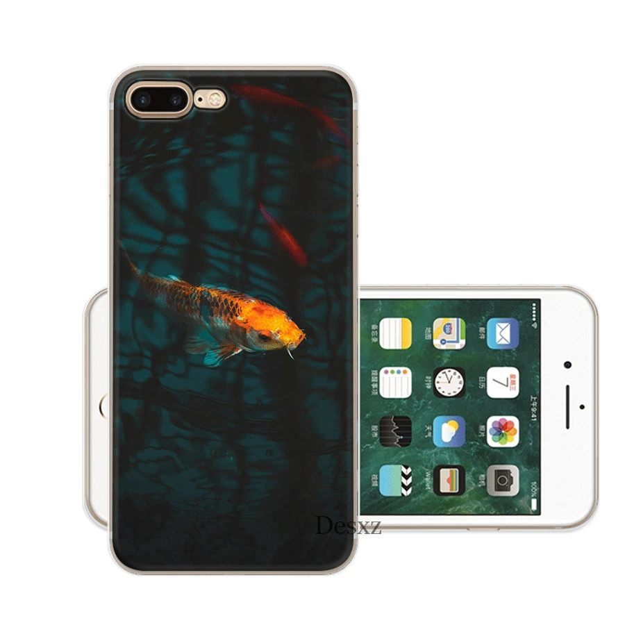 Чехол для мобильного телефона Desxz Fish iPhone 6 6s 7 8 Plus 11 Pro X XS Max 5 5S SE |