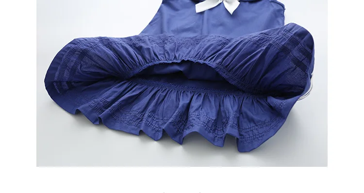 Хлопковое платье без рукавов для девочек Летние Детские платья выпускного