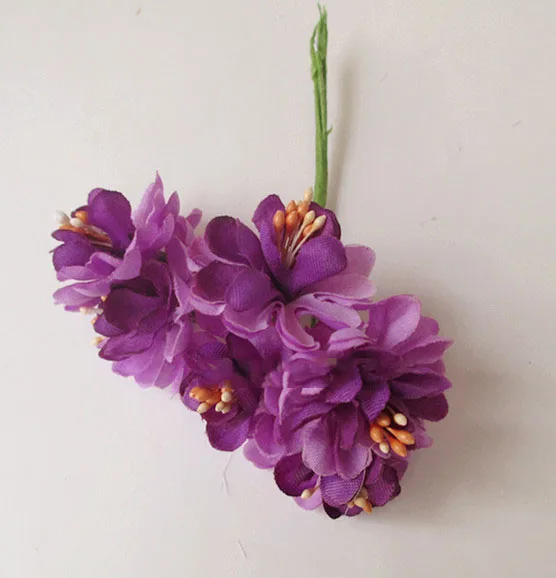 Искусственные головки цветов имитация маленький венок брошь букет товары для