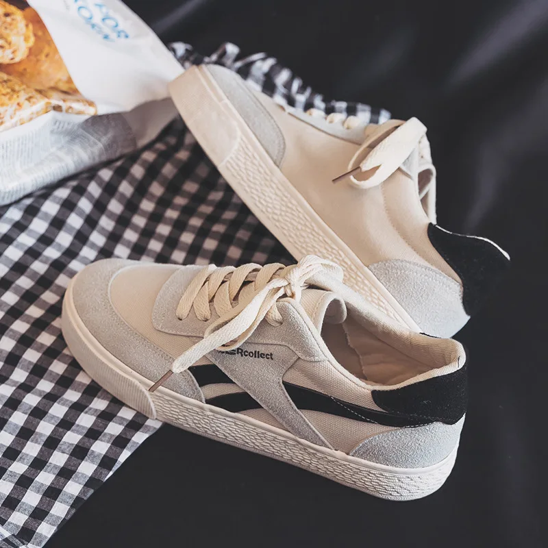 2019 г. парусиновая обувь трендовая мужская на платформе повседневная Тканевая для