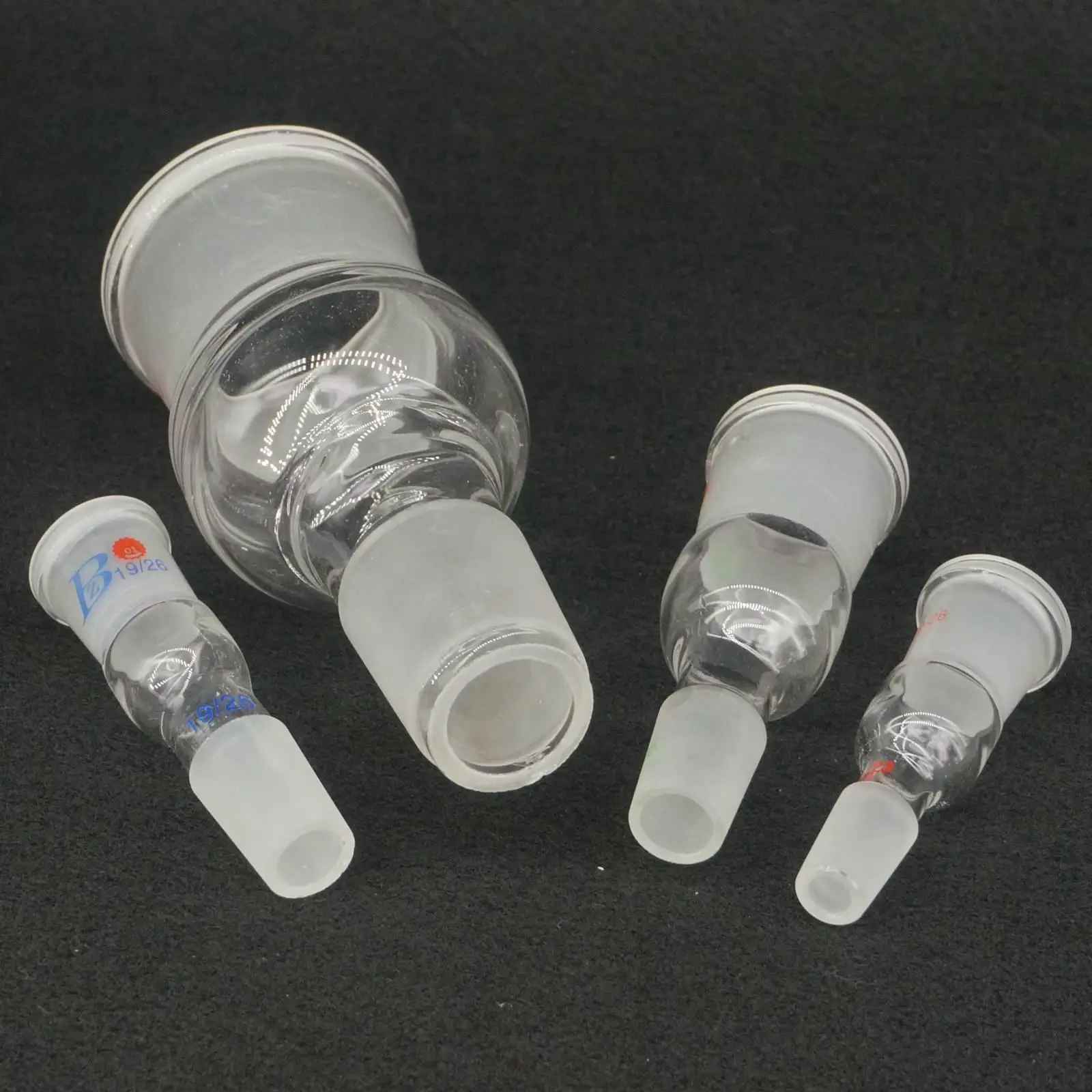 19/26 24/29 29/32 переходник с внутренней резьбой на 14/23 29/32|glass joint adapter|glass jointglass adapter |