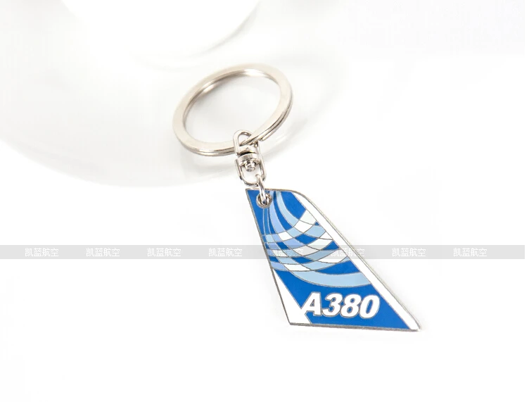 A320 / A330 A340 A350 A380 Аэробус брелок бирка кольца для ключей хвост самолет Форма
