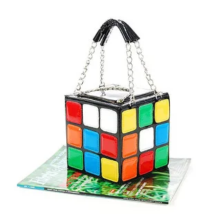 

Top Design Cubic Square Zipper Women Handbag Crossbody Shoulder Bag Pouch Bags For Women casual Chain Handbag C201
