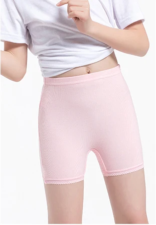 Short PInk Новое летнее нижнее белье для маленьких девочек, трусы, обтягивающие шорты, детские короткие штаны для девочек, нижнее белье, шорты, бесшовные безопасные штаны - Цвет: Short PInk