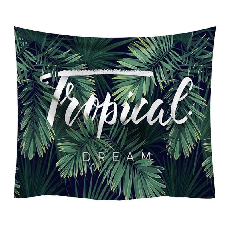 

Современное прямоугольное настенное 3D цифровое полиэфирное растение Единорог фотообои пляжное полотенце одеяло ковер домашний декор