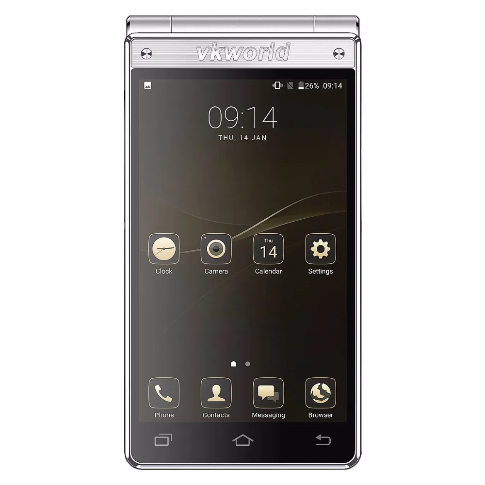 Оригинальный VKWORLD T2 плюс 4G мобильный телефон Android 7 0 3 ГБ + 32 4 ядра Раскладной