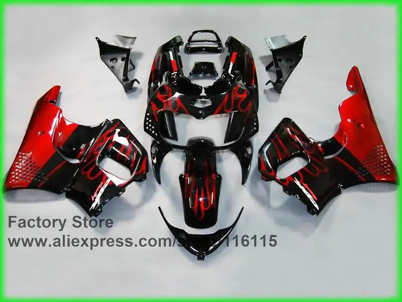 Обтекатели для мотоцикла HONDA 1996 1997 CBR900RR CBR 893RR 96 97 fireblade red flame 893 7 подарков |
