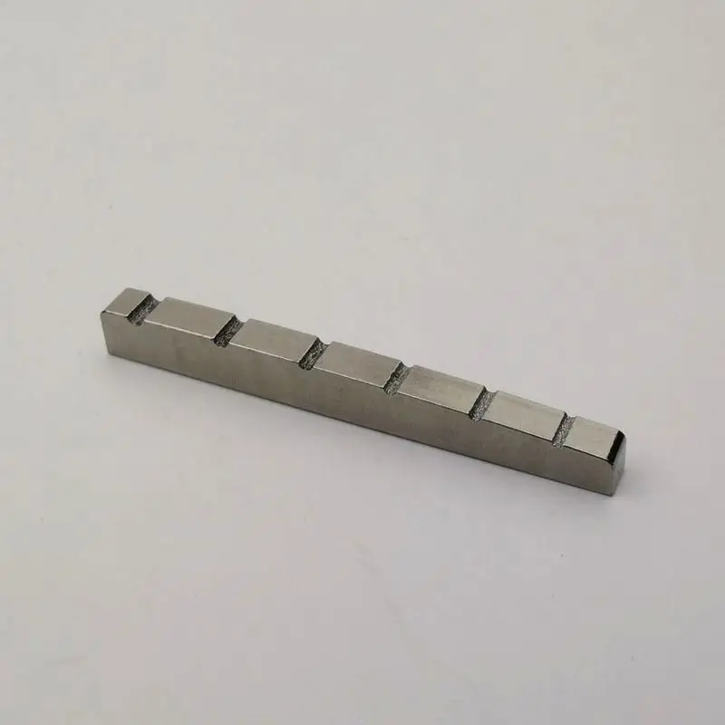 1 PCS GUYKER Titanium alloy Slotted Guitar Nut 42*3.5MM For ST | Спорт и развлечения