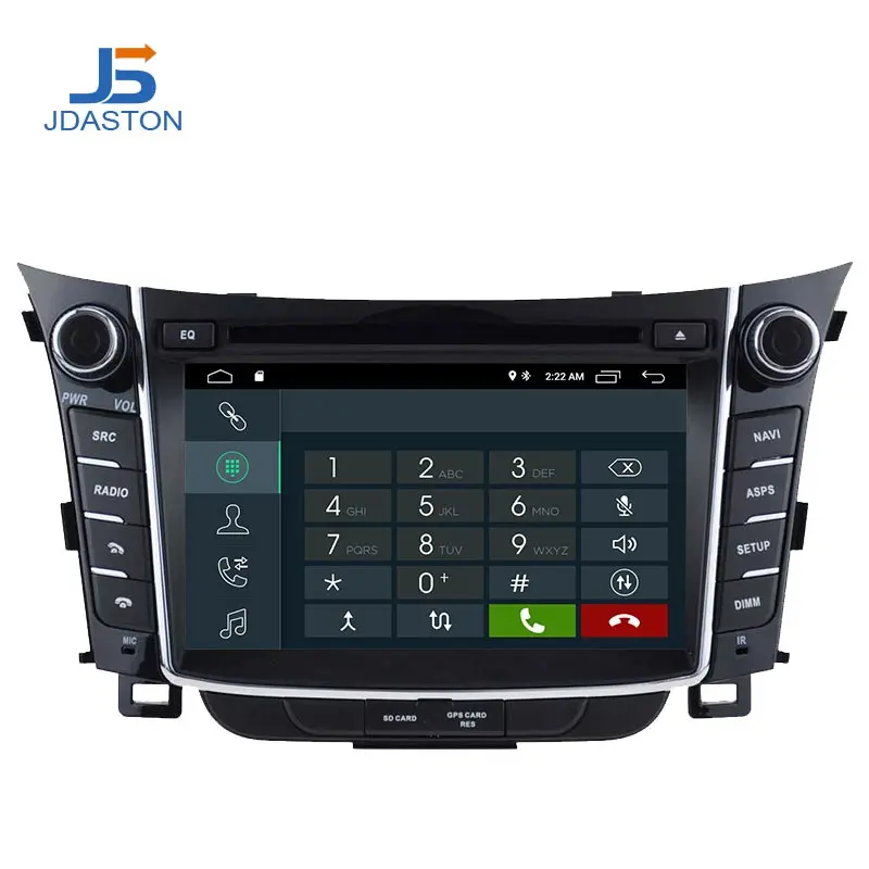 JDASTON Android 10 0 автомобильный dvd плеер для Hyundai I30 Elantra GT 2012 2017 Мультимедиа GPS навигация