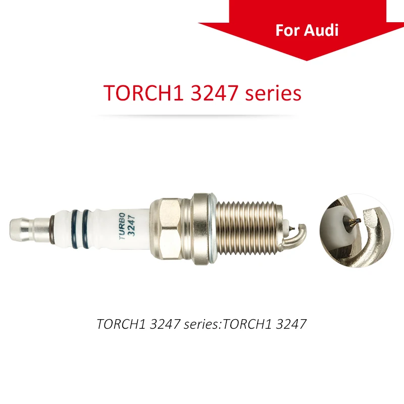 

4pcs/lot China original TORCH spark plugs TORCH1 3247 series for AUDI BMW 120 i 318i 320i 550i 650i 740 i,Li X5 Z4