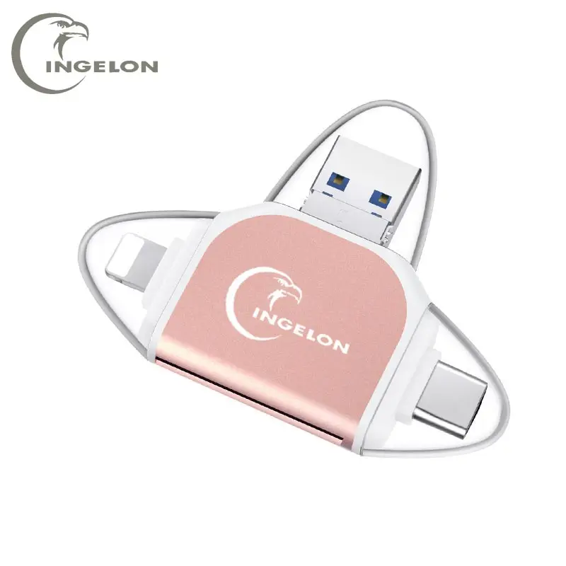 

Ingelon Lector Tarjeta SD USB Memory Smart Card E Reader Microsd USB Type C OTG SD Lecteur Carte SD For iPhone X 11 5 6 7 8