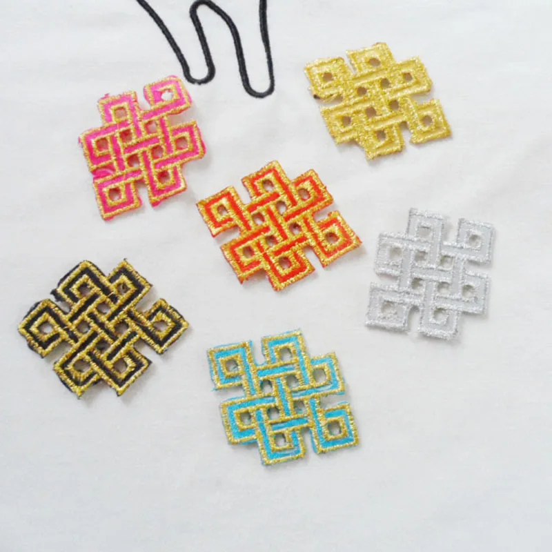 5 5*5 см металлическая пряжа Чонсам для платья вышитая ткань паста десен глажки