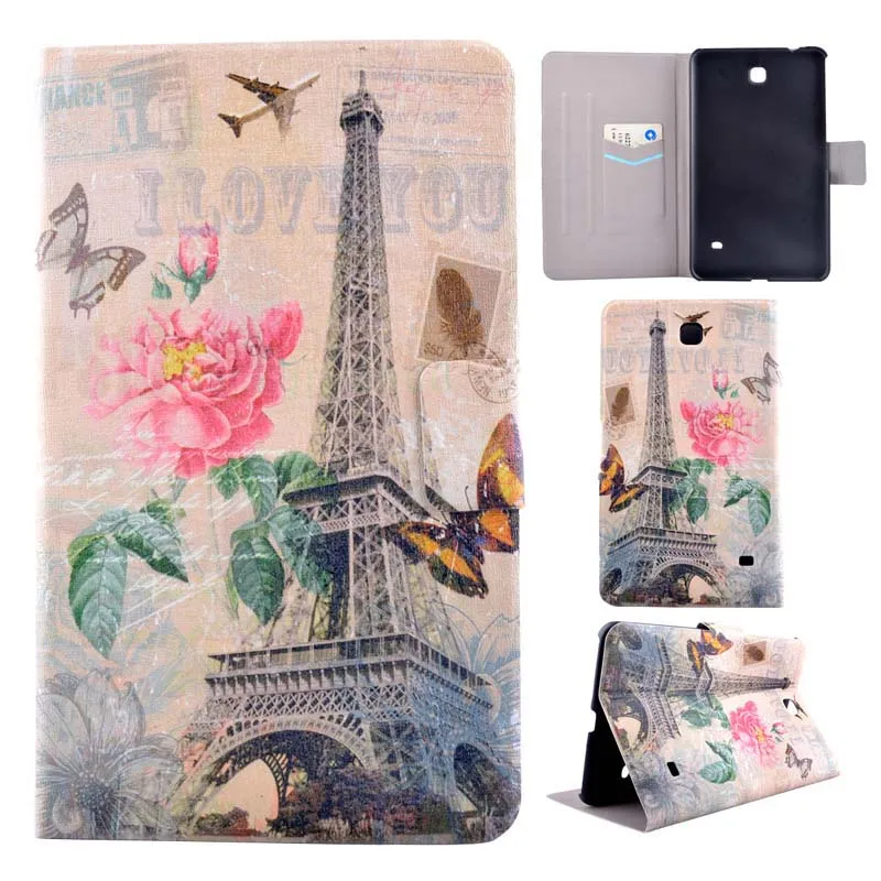 Ультратонкий чехол-подставка с мультяшным принтом держатель для карт защитный