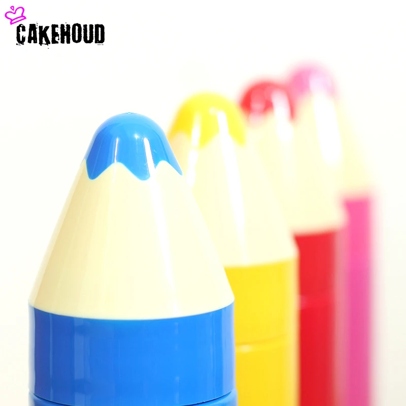 Цветной вакуумный термос из нержавеющей стали с головкой карандаша карамельных