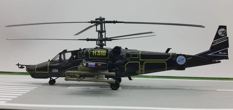 1:72 российский военный вертолет Black Shark модель Trumpeter 37024 Коллекционная модель|russia