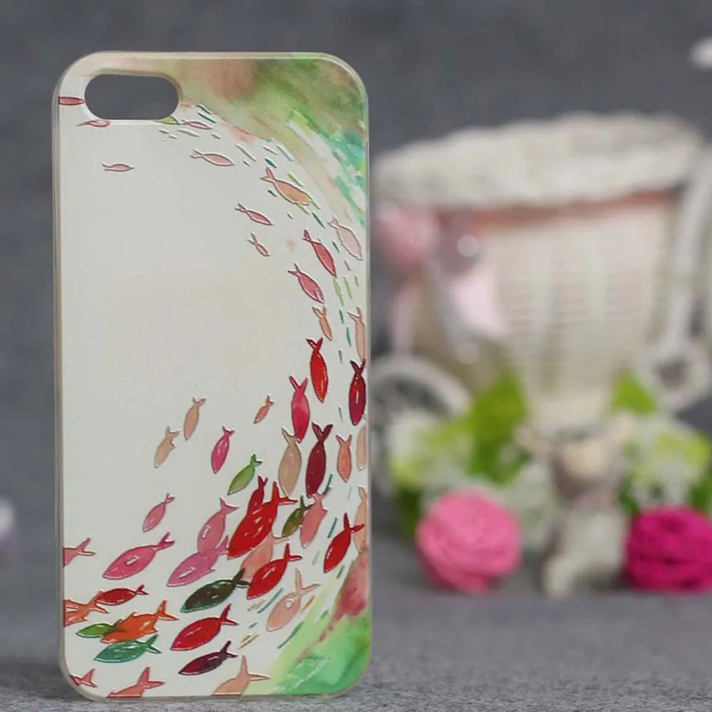 Силиконовый чехол с мультяшным принтом для iPhone 5s 5 мягкий из ТПУ 5SE защитный