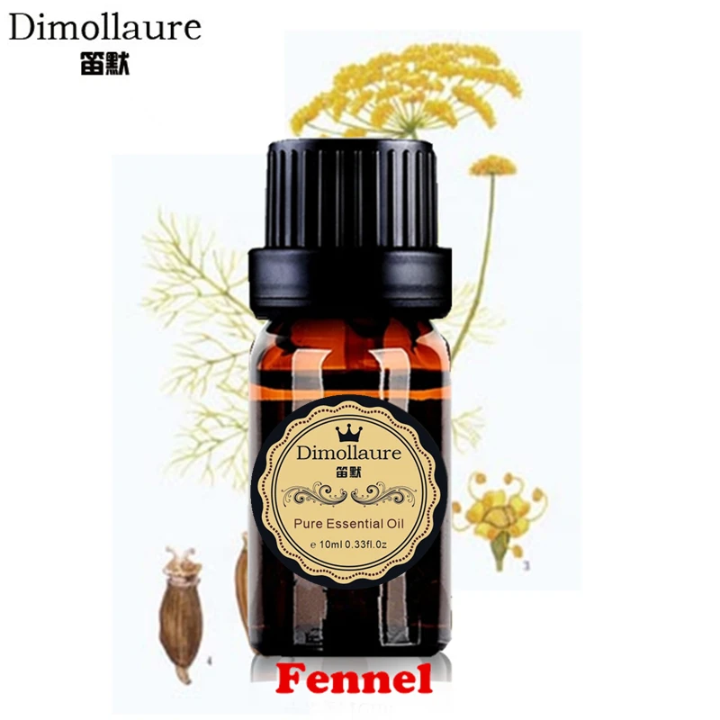 Dimollaure Эфирное масло фенхеля для ухода за кожей Spa массажа тела освежающее