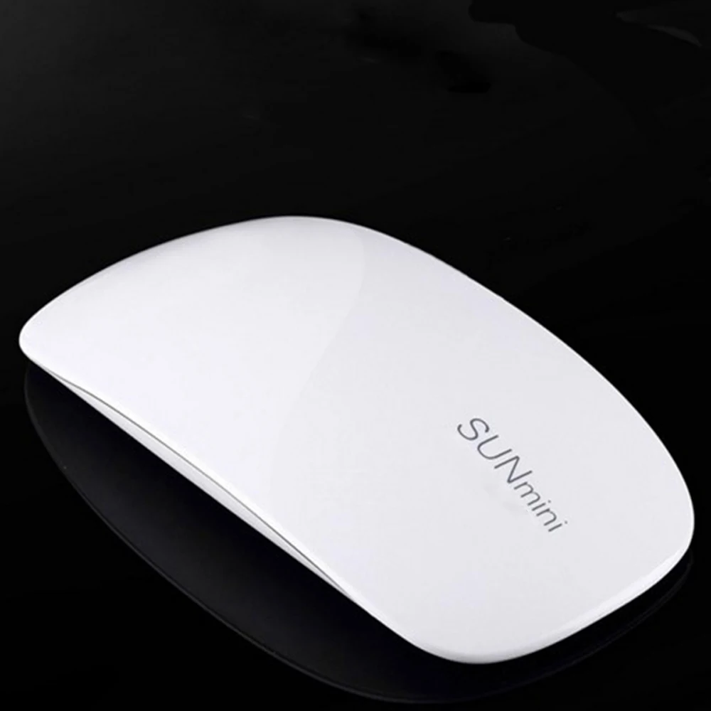 Sunmini Сушилка для ногтей 6 Вт лампа для ногтей 365+ 405 нм белый светильник Светодиодный УФ лампа поддержка USB зарядное устройство лечение УФ светодиодный гель для ногтей машина