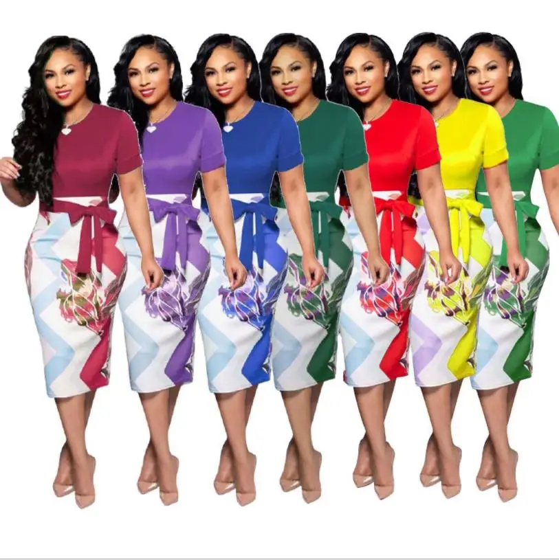 2018 African Women Clothing Dashiki new printed nightclub style one-piece dress | Тематическая одежда и униформа