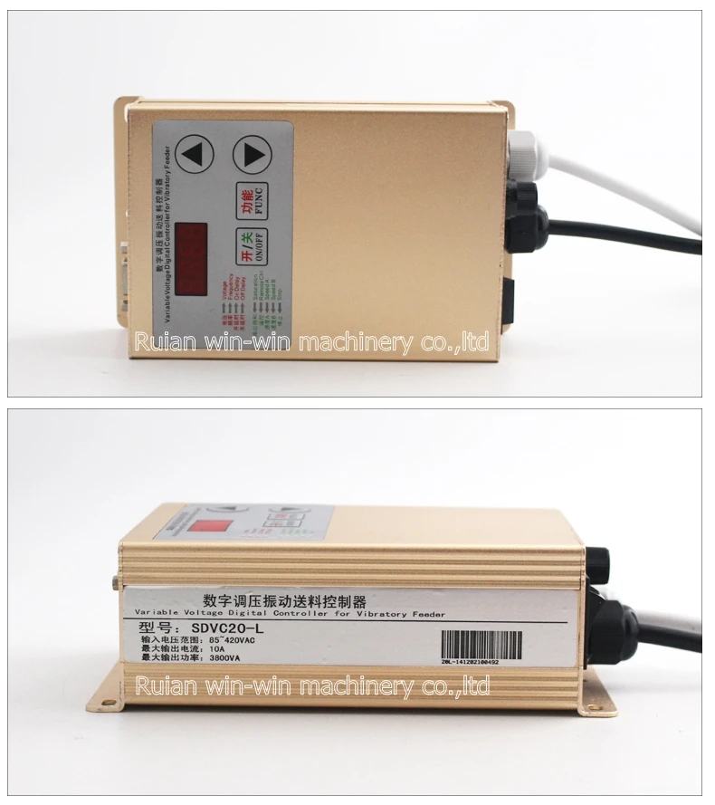 Контроллер переменного напряжения SDVC20-L 10A цифровой регулятор давления круговая