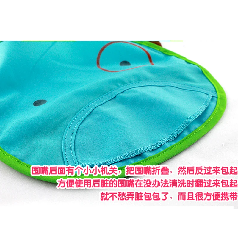 

A09 Free shipping Baby waterproof bibs burp cloths cartoon Saliva towel Baby children's products variety of styles to choose