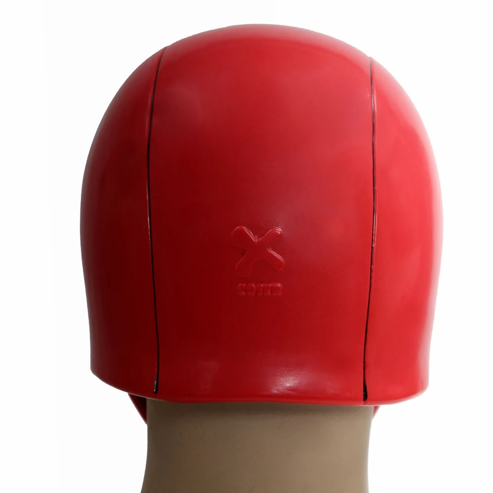 X-COSTUME Красная маска с капюшоном Косплей Бэтмен под красным капюшоном Полный головной шлем из ПВХ Хэллоуин высокого качества косплей костюм, реквизит