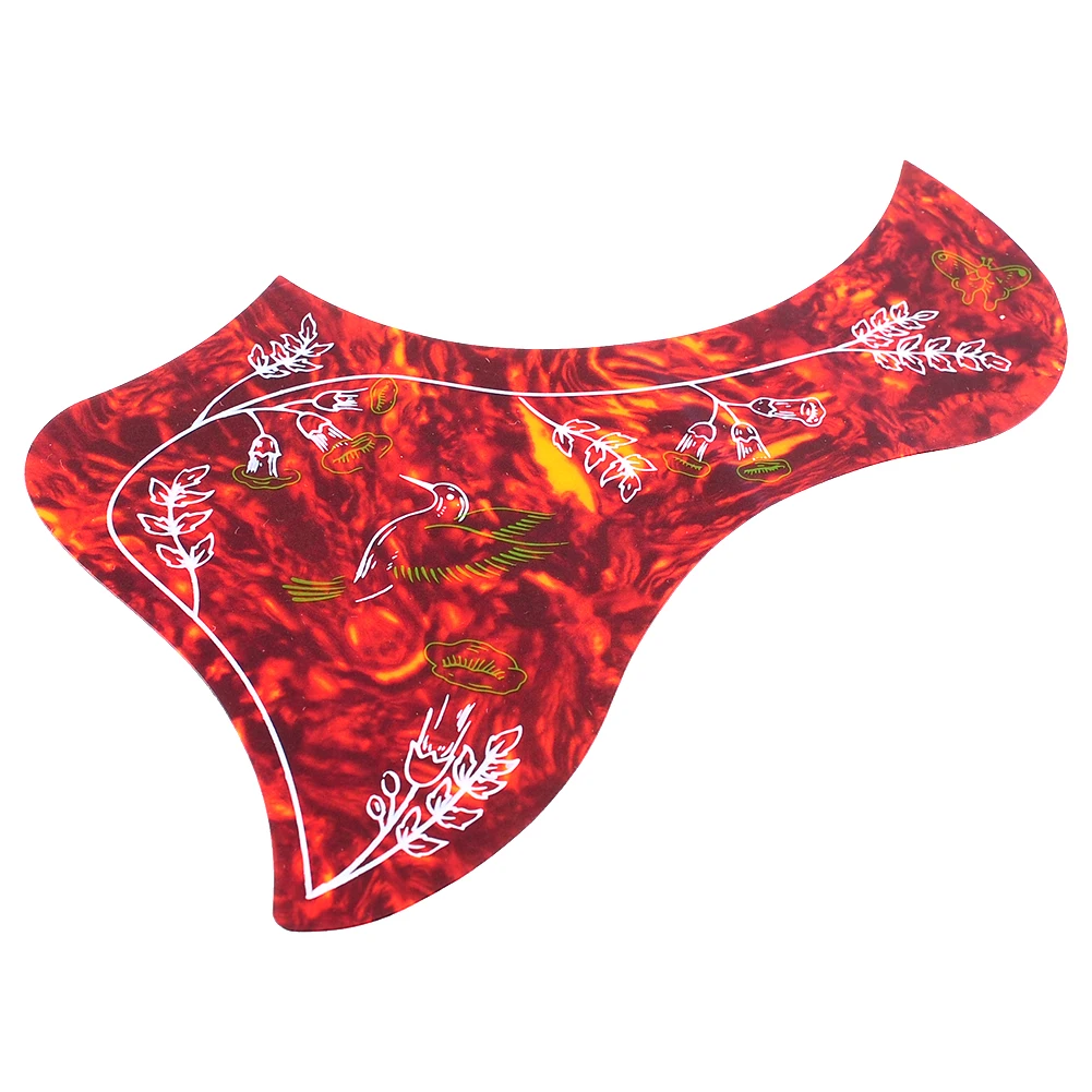 SEWS Горячая Акустическая классическая гитара красная Колибри целлюлоидная