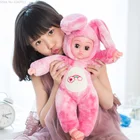 Милый плюшевый мигающий кролик, мягкие успокаивающие куклы, игрушка-младенец, детская игрушка, поющие и танцевальные плюшевые игрушки, мягкие игрушки с животными, подарок для детей