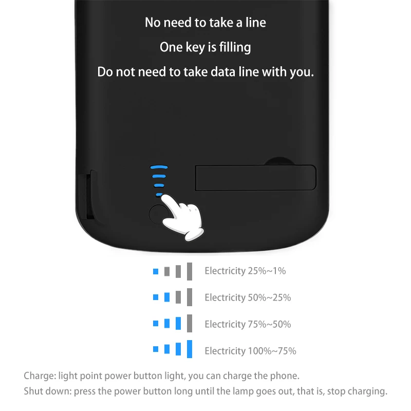 Чехол для батареи powerbank Samsung Galaxy S8/S8 Plus чехол зарядного устройства внешний