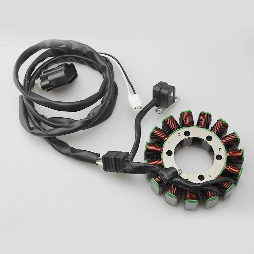 Мотоцикл Статор катушки для Yamaha ATV YFM700 гризли 700 2007-2014 YFM550 550 2009 2010 2011 2012 2013 2014 |