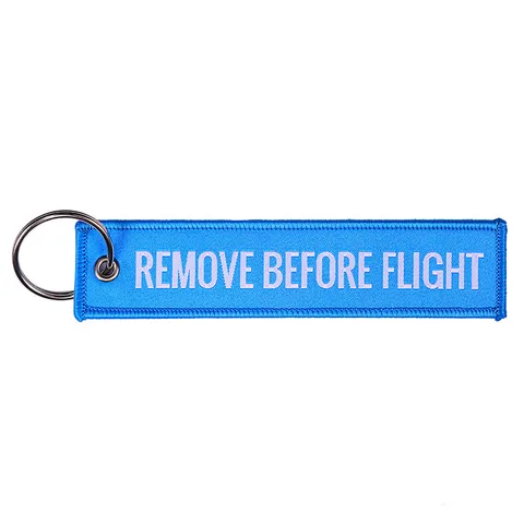 Брелок для ключей с надписью «Remove Before Flight»