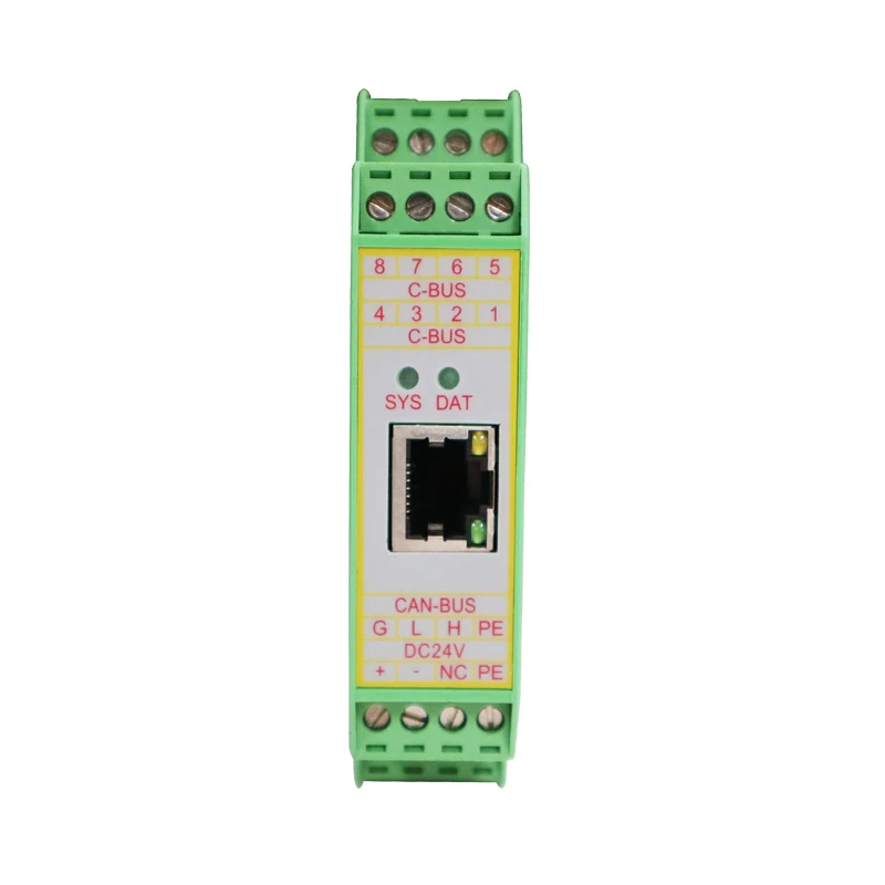 CAN bus to Ethernet / Modbus модуль тср industrial automation control system используется для сбора данных